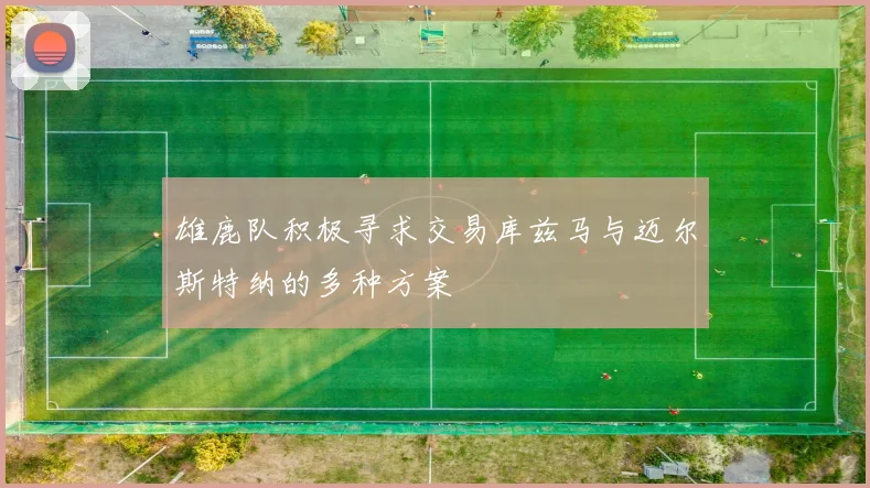 雄鹿队积极寻求交易库兹马与迈尔斯特纳的多种方案